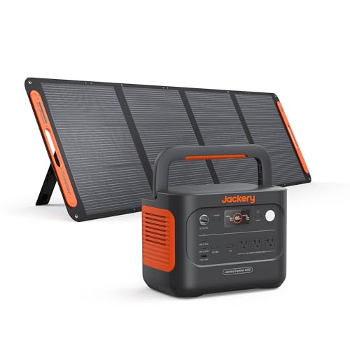 Jackery Solar Generator 1000 v2 with 200W Panel